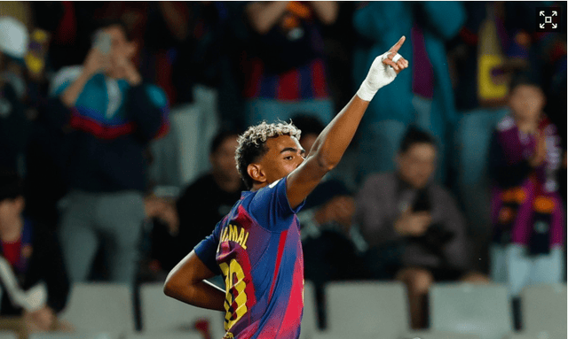 大巴黎球星杜埃获得2025欧洲金童奖